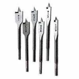 6-Piece Spade Bit Set for Wood Drilling