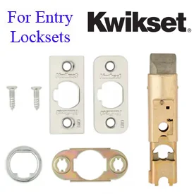 6-Way Adjustable Deadlatch, Satin Nickel US15