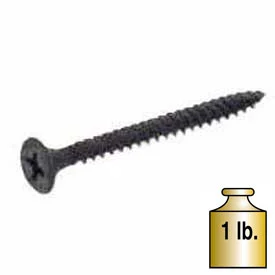 #6 x 1 in. Fine Thread Drywall Screws - 1 lb Box