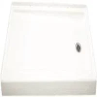 60 x 30 Right-Drain Shower Base, White Vikrell Rectangular