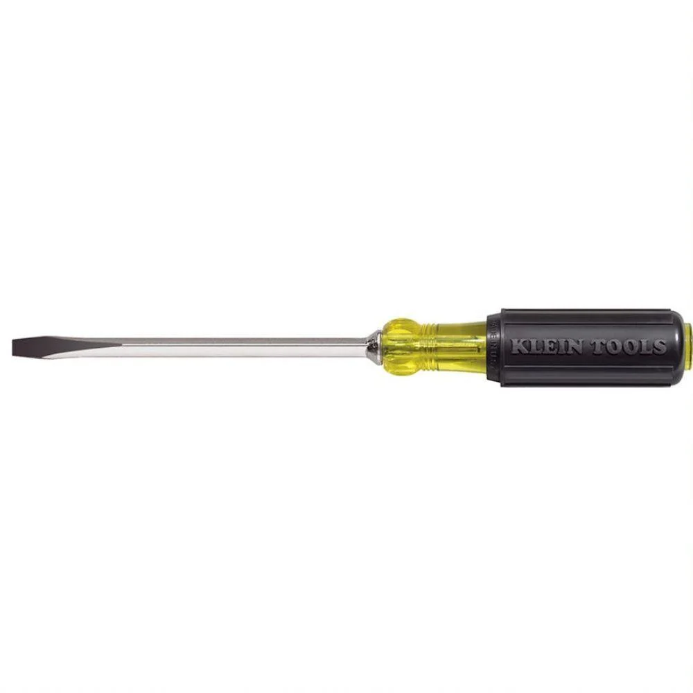 601-6 Klein Tools 3/16" Cabinet Tip Screwdriver 6"