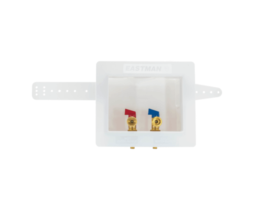 DUAL DRAIN WASHER OUTLET BOX F1807 PEX