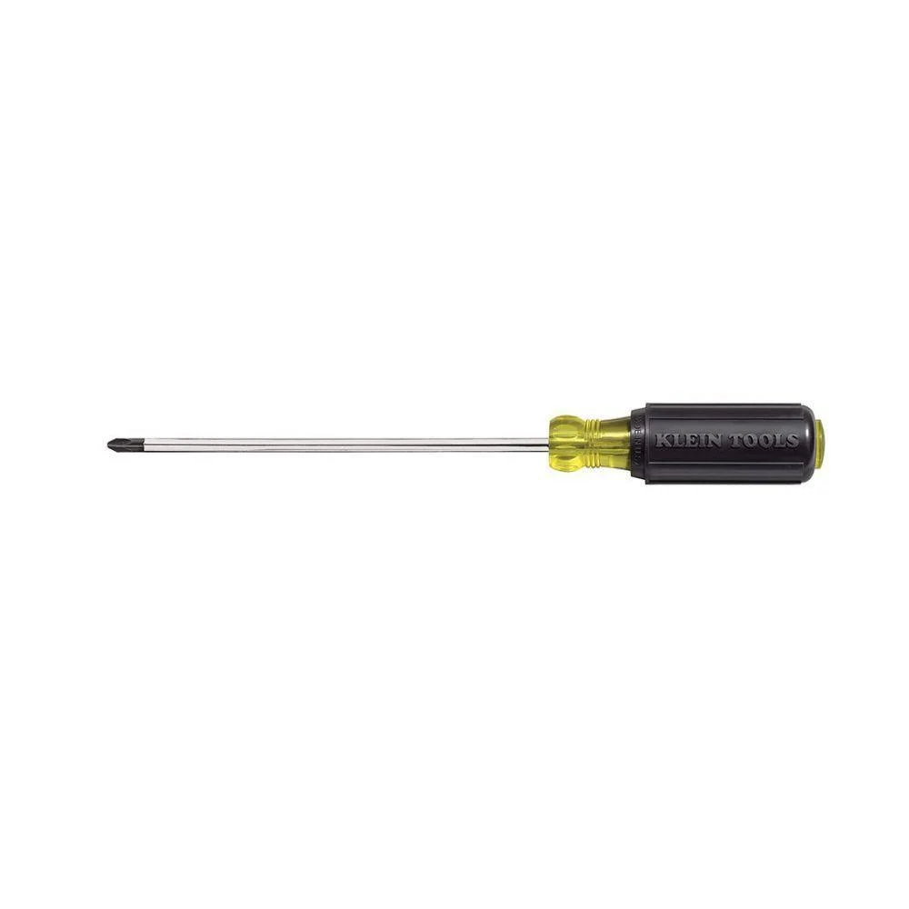 603-6 Klein Tools #3 Phillips Screwdriver 6" Round Shank