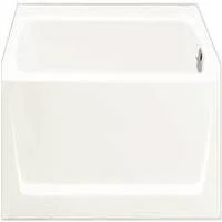 60x30 Right Drain Rectangular Bathtub, White Vikrell