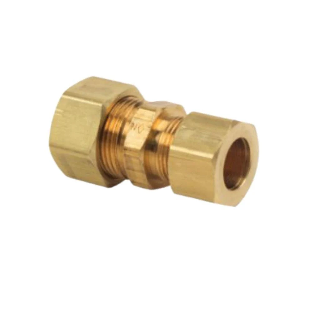 62-10-8X BrassCraft 5/8" OD X 1/2" OD Brass Compression Reducing Union