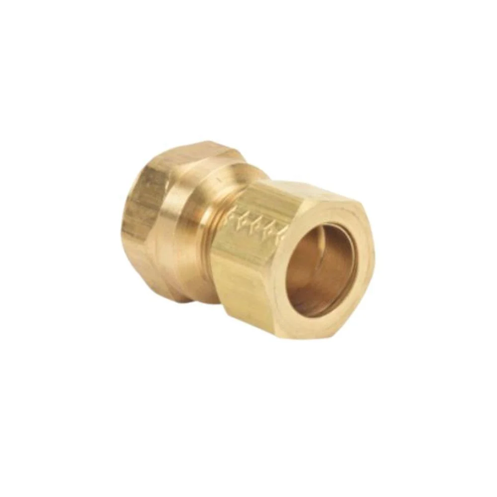 66-10-8X BrassCraft 5/8" OD X 1/2" FIP Brass Compression Adapter