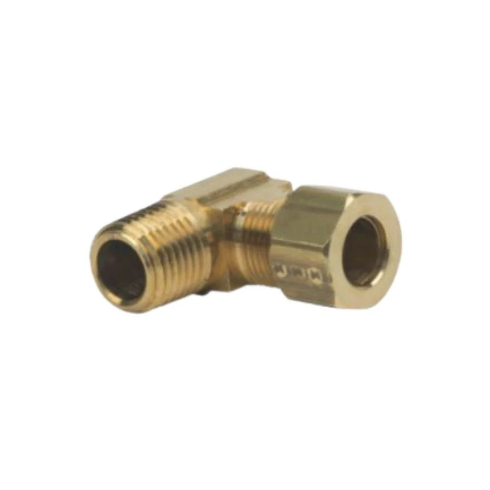 69-6-4X BrassCraft 3/8" OD X 1/4" MIP 90 Brass Elbow