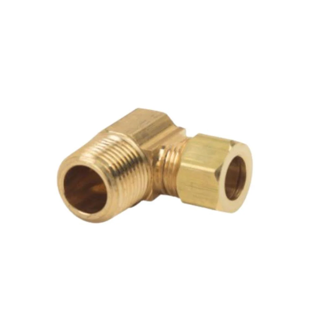 69-6-6X BrassCraft 3/8" Compression X 3/8" MIP Brass Elbow