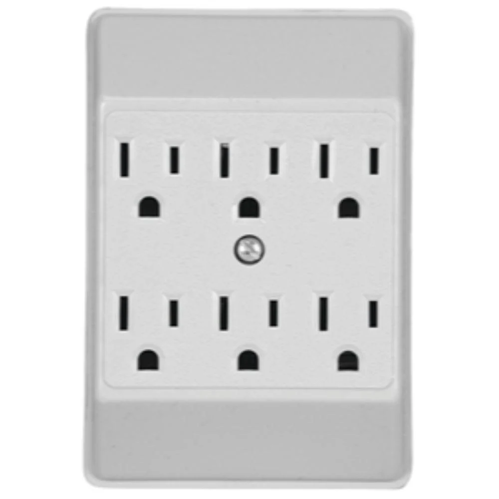 6OUTLET GROUNDED ADPT.