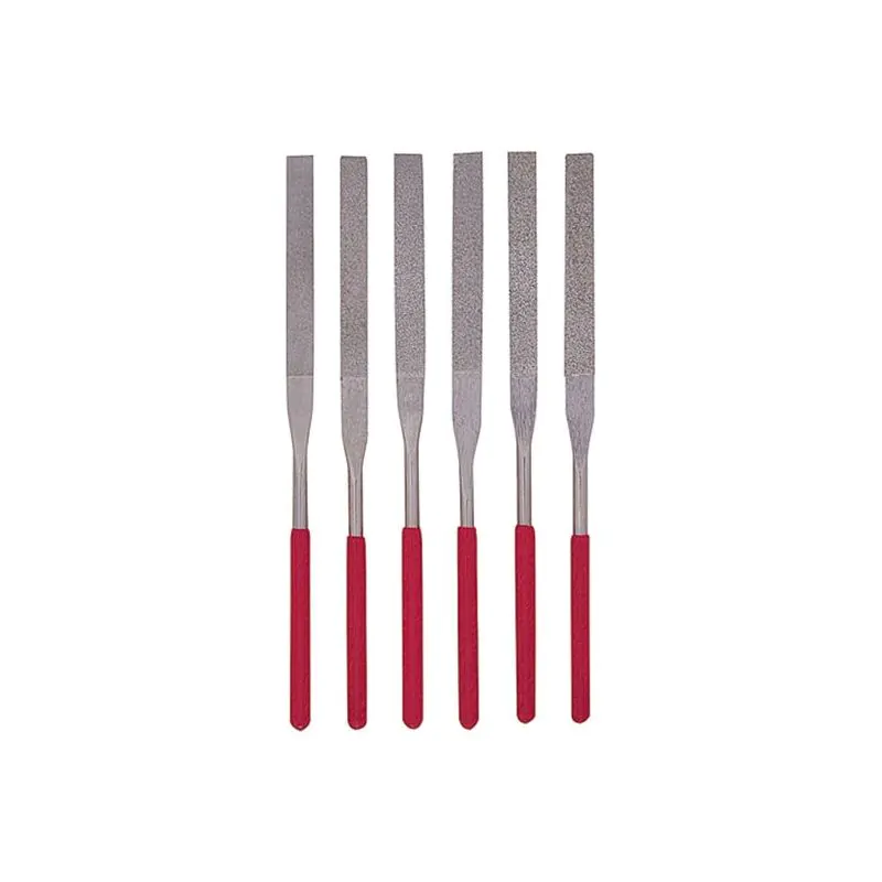 6PC DIAMOND FILE SET 180MM X 5MM