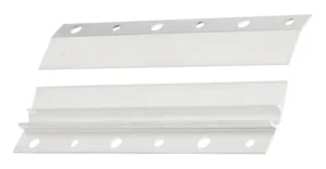 6 in Aluminum Heavy-Duty Mirror & Picture Hanger, 75 lb Capacity