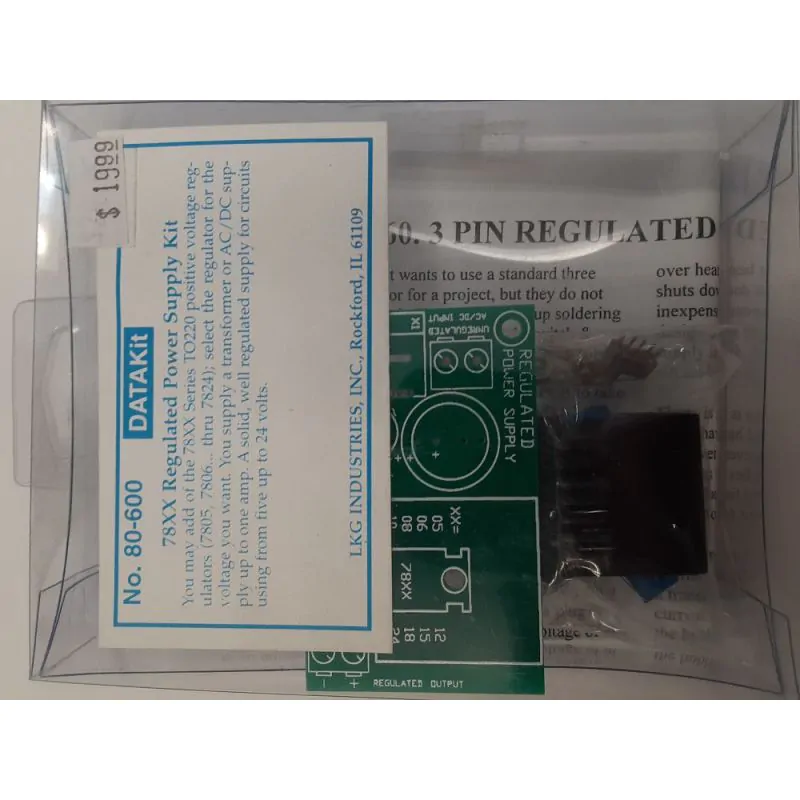 78XX REGULATED POWER SUPPLY KIT