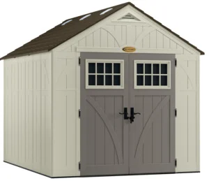 8 ft x 10 ft Vanilla Storage Shed
