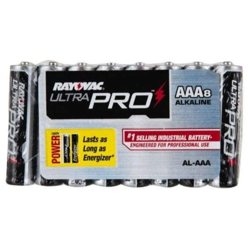 8 PACK -AAA SIZE BATTERIES