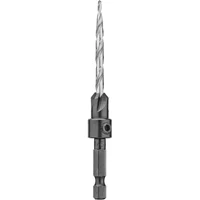 #8 RapidLoad Countersink Drill Bit, Spiral Flute, 1/4 in Hex Shank