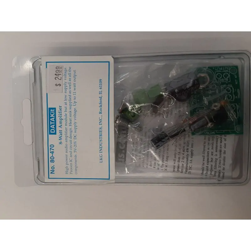 8-WATT AMPLIFIER