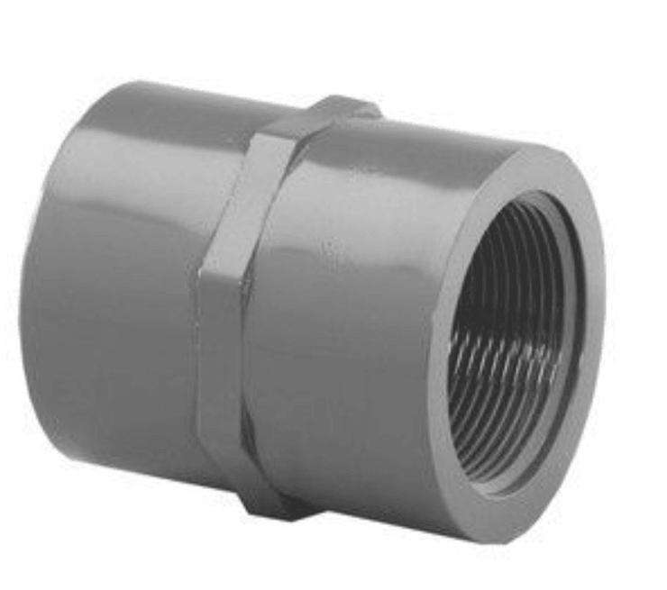 835-012 LASCO Fittings 1-1/4" Slip X FPT Schedule 80 Female Adapter