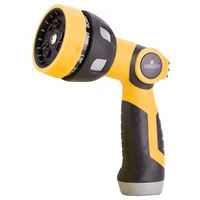 9-Pattern Thumb Control Garden Hose Spray Nozzle