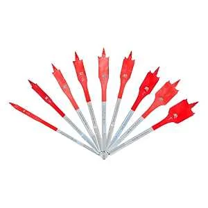 9-Piece Spade Bit Set