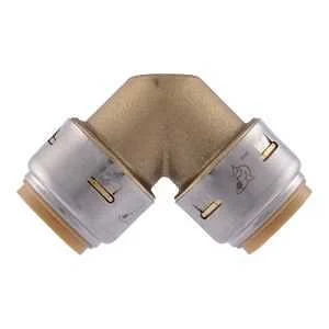 90 Degree Brass Elbow Fitting 3/4 in x 3/4 in