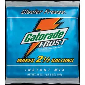 Glacier Freeze Thirst Quencher Powder, 21oz Packets, 32 per Case