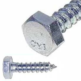 3/8 in x 2-1/2 in Hex Head Lag Screw - Zinc Plated - 50/Box