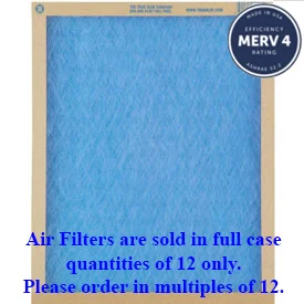 AAF Flanders EZ Flow II 10x30x1 MERV 4 Basic HVAC Air Filter
