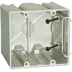 ALLIED MOULDED SB Series SLIDERBOX 2-Gang Adjustable Switch/Receptacle Outlet Box