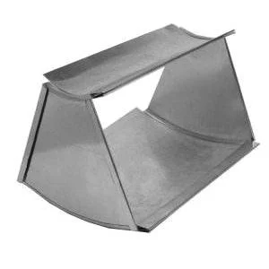 16" X 8" Vertical Duct 45° Elbow