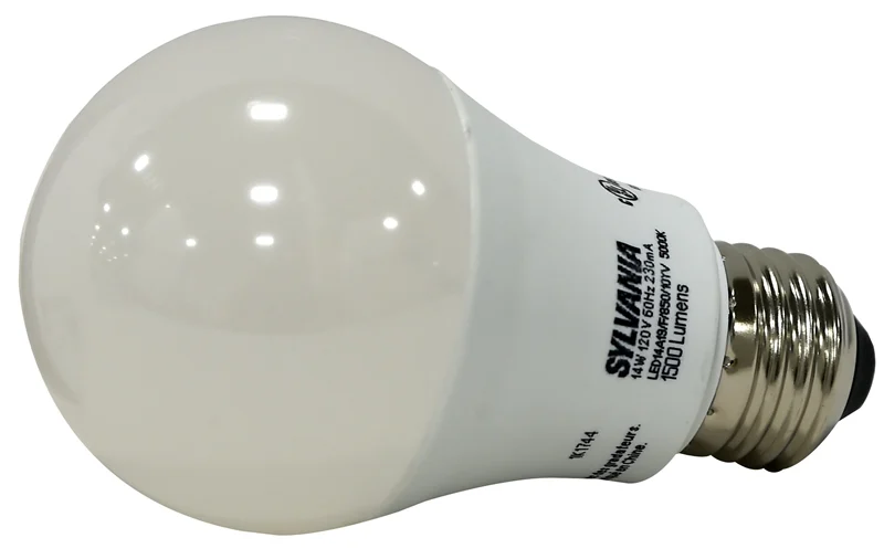 A19 LED Bulb 5000K Frosted 14W E26 Medium Base 1 Pack