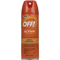 Active Insect Repellent Aerosol Spray, 6 oz Sweat-Resistant