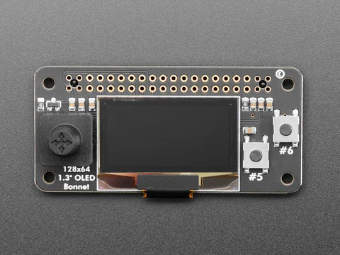 Adafruit 128x64 OLED Bonnet for Raspberry Pi