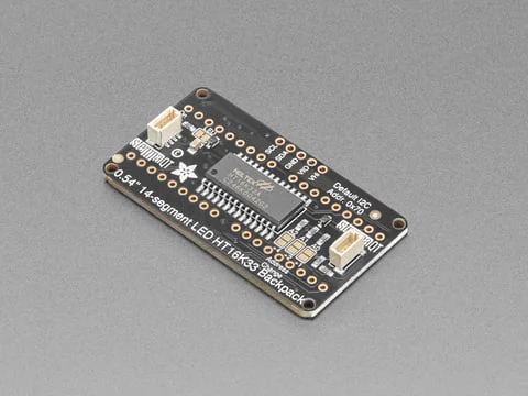 Adafruit 14-segment LED Alphanumeric Backpack - STEMMA QT
