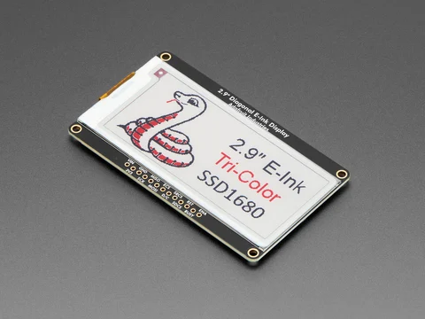 Adafruit 2.9" Red/Black/White eInk Display Breakout - THINK INK - SSD1680 Chipset