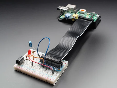Adafruit Assembled Pi Cobbler Breakout + Cable for Raspberry Pi - Model B