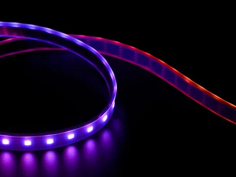 Adafruit DotStar Digital LED Strip - Black 60 LED - Per Meter 1m - BLACK