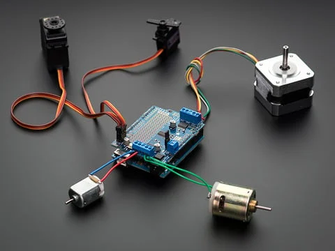 Adafruit Motor/Stepper/Servo Shield for Arduino v3 Kit