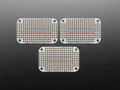Adafruit Perma-Proto Small Mint Tin Size Breadboard PCB - 3 pack