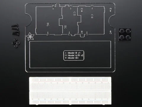Adafruit Pi Dish for Raspberry Pi - Includes Breadboard