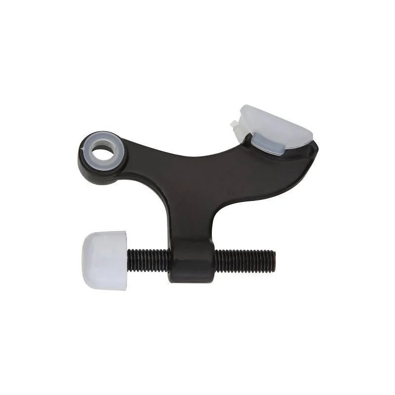 Adjustable Hinge Pin Door Stop, Oil Rubbed Bronze, Medium Duty
