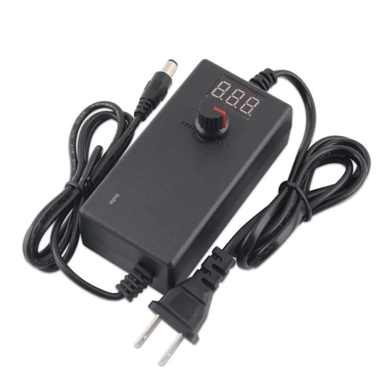 ADJUSTABLE VARIABLE DC UNIVERSAL, POWER SUPPLY VOLT 3-12V 2A 2.5x5.5mm Plug