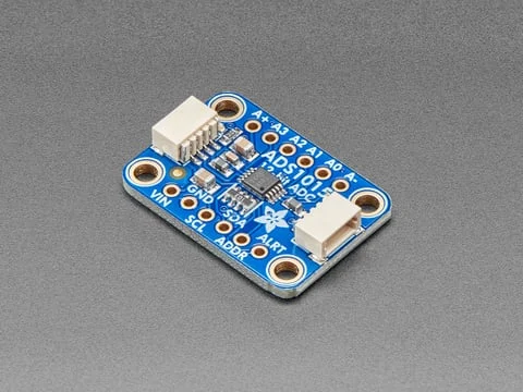 ADS1015 12-Bit ADC - 4 Channel with Programmable Gain Amplifier - STEMMA QT / Qwiic