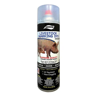 AervoeBlack Livestock Aerosol Marking Dye 15 oz