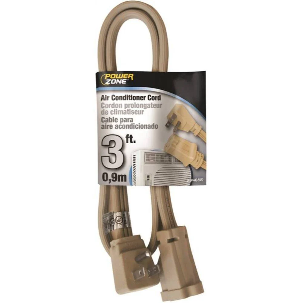 AIR COND CORD 3'