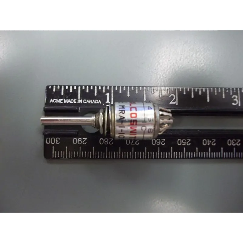 ALCOSWITCH MRA-1-10S 500MA 125VAC ROTARY SWITCH