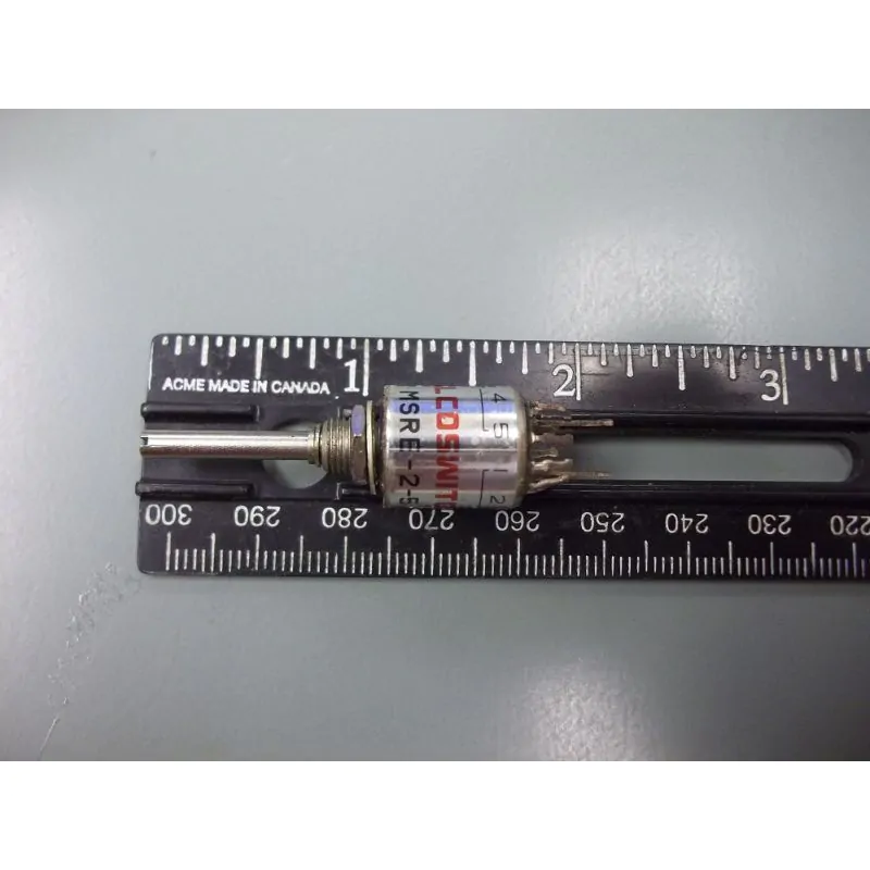 ALCOSWITCH MSRE-2-5 500MA 125VAC ROTARY SWITCH