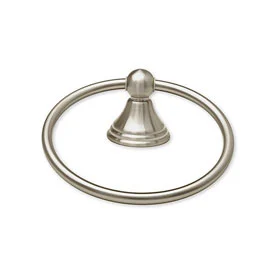 Alexandria Towel Ring - Satin Nickel