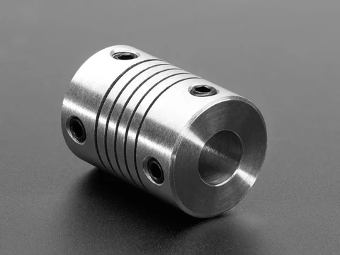 Aluminum Flex Shaft Coupler - 5mm to 8mm