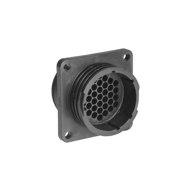 AMP 37 Pin Panel Mount CPC PLUG CIRCULAR PLASTIC CONNECTOR W21