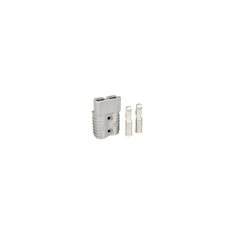 ANDERSON POWER POLE SB175 CONNECTOR GREY 175 AMPS 1/0 AWG HOUSING AND 2 CONTACTS SB175 SMH